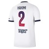 Dresovi Paris Saint-Germain Hakimi 2 Gostujući 2026-27 - Kratki Rukavima