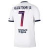 Dresovi Paris Saint-Germain Kvaratskhelia 7 Gostujući 2026-27 - Kratki Rukavima