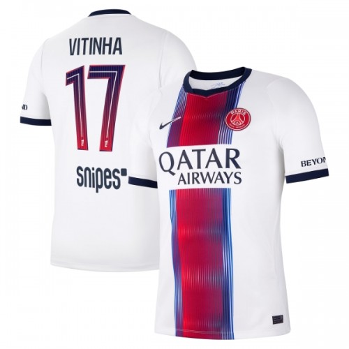 Dresovi Paris Saint-Germain Vitinha 17 Gostujući 2026-27 - Kratki Rukavima Dresovi Paris Saint-Germain Vitinha 17 Gostujući 2026-27 - Kratki Rukavima