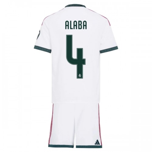Dječji Dresovi Real Madrid Alaba 4 Domaći 2026-27 - Kratki Rukavima Dječji Dresovi Real Madrid Alaba 4 Domaći 2026-27 - Kratki Rukavima