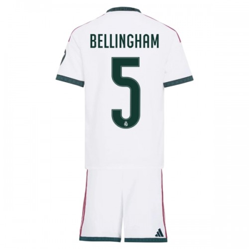 Dječji Dresovi Real Madrid Bellingham 5 Domaći 2026-27 - Kratki Rukavima Dječji Dresovi Real Madrid Bellingham 5 Domaći 2026-27 - Kratki Rukavima