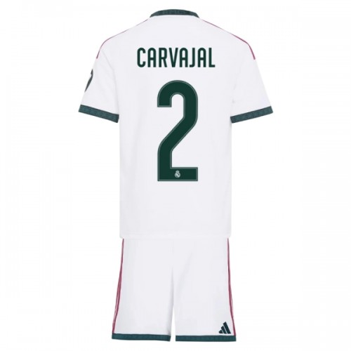 Dječji Dresovi Real Madrid Carvajal 2 Domaći 2026-27 - Kratki Rukavima Dječji Dresovi Real Madrid Carvajal 2 Domaći 2026-27 - Kratki Rukavima