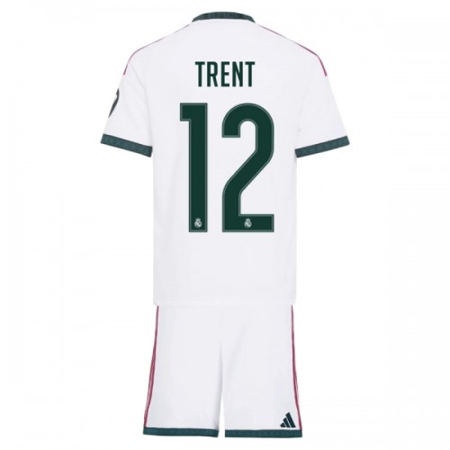 Dječji Dresovi Real Madrid Trent Alexander-Arnold 12 Domaći 2026-27 - Kratki Rukavima Dječji Dresovi Real Madrid Trent Alexander-Arnold 12 Domaći 2026-27 - Kratki Rukavima