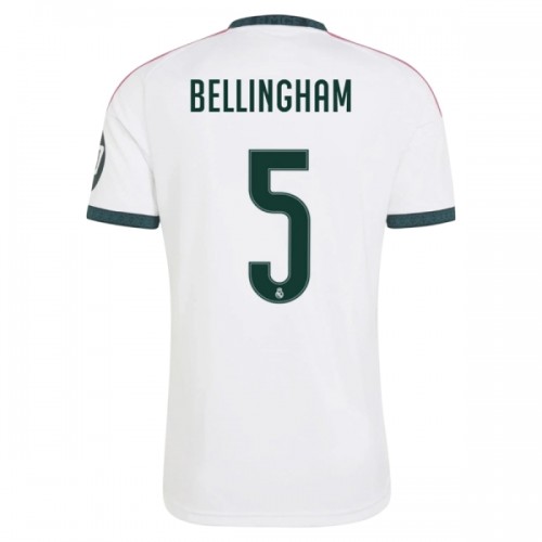 Dresovi Real Madrid Bellingham 5 Domaći 2026-27 - Kratki Rukavima Dresovi Real Madrid Bellingham 5 Domaći 2026-27 - Kratki Rukavima