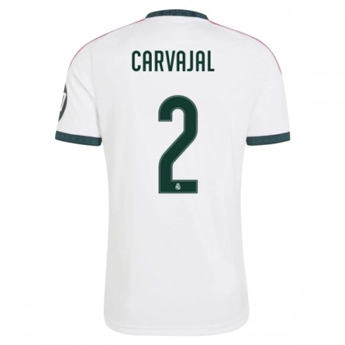 Dresovi Real Madrid Carvajal 2 Domaći 2026-27 - Kratki Rukavima Dresovi Real Madrid Carvajal 2 Domaći 2026-27 - Kratki Rukavima