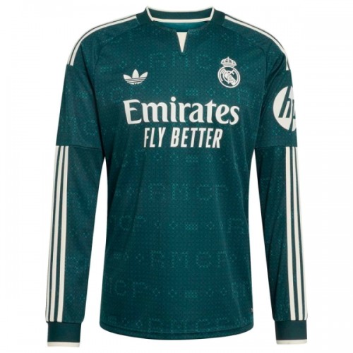 Dresovi Real Madrid Gostujući 2026-27 - Dugim Rukavima Dresovi Real Madrid Gostujući 2026-27 - Dugim Rukavima