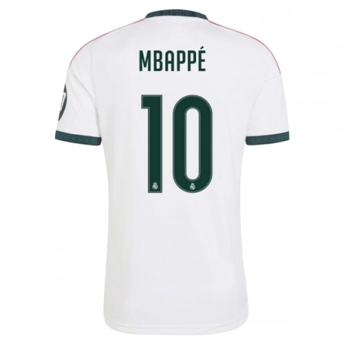 Dresovi Real Madrid Mbappé 10 Domaći 2026-27 - Kratki Rukavima Dresovi Real Madrid Mbappé 10 Domaći 2026-27 - Kratki Rukavima