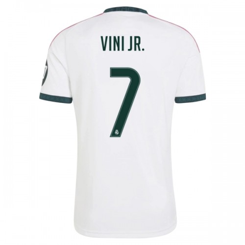 Dresovi Real Madrid Vini JR 7 Domaći 2026-27 - Kratki Rukavima Dresovi Real Madrid Vini JR 7 Domaći 2026-27 - Kratki Rukavima