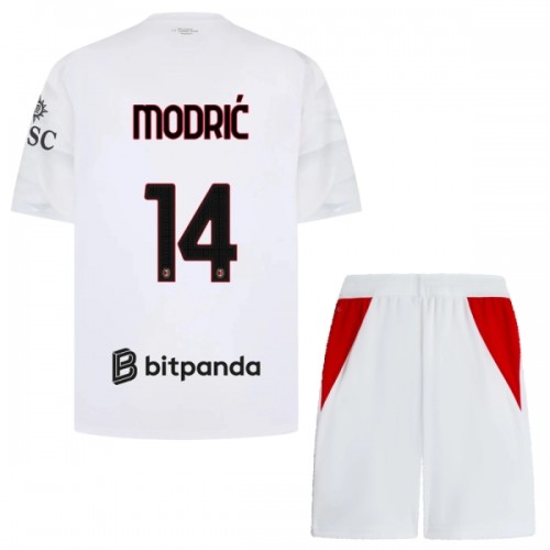Dječji Dresovi AC Milan Modrić 14 Gostujući 2026-27 - Kratki Rukavima Dječji Dresovi AC Milan Modrić 14 Gostujući 2026-27 - Kratki Rukavima