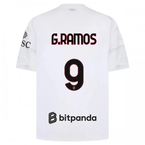 Dresovi AC Milan G. Ramos 9 Gostujući 2026-27 - Kratki Rukavima Dresovi AC Milan G. Ramos 9 Gostujući 2026-27 - Kratki Rukavima