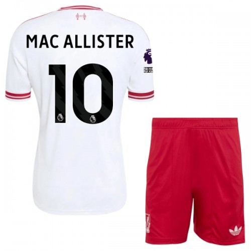 Dječji Dresovi Liverpool Mac Allister 10 Gostujući 2026-27 - Kratki Rukavima Dječji Dresovi Liverpool Mac Allister 10 Gostujući 2026-27 - Kratki Rukavima