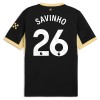 Dresovi Manchester City Savinho 26 Gostujući 2026-27 - Kratki Rukavima Dresovi Manchester City Savinho 26 Gostujući 2026-27 - Kratki Rukavima
