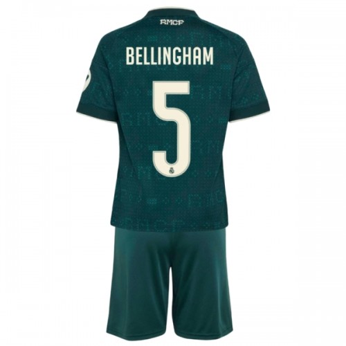 Dječji Dresovi Real Madrid Bellingham 5 Gostujući 2026-27 - Kratki Rukavima Dječji Dresovi Real Madrid Bellingham 5 Gostujući 2026-27 - Kratki Rukavima