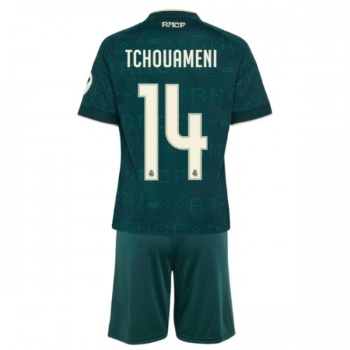 Dječji Dresovi Real Madrid Tchouameni 14 Gostujući 2026-27 - Kratki Rukavima Dječji Dresovi Real Madrid Tchouameni 14 Gostujući 2026-27 - Kratki Rukavima