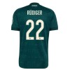 Dresovi Real Madrid Rudiger 22 Gostujući 2026-27 - Kratki Rukavima Dresovi Real Madrid Rudiger 22 Gostujući 2026-27 - Kratki Rukavima