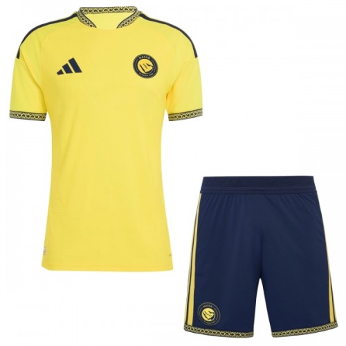 Dječji Dresovi Al Nassr Domaći 2026-27 - Kratki Rukavima Dječji Dresovi Al Nassr Domaći 2026-27 - Kratki Rukavima