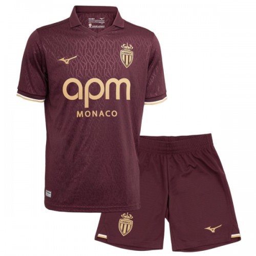 Dječji Dresovi AS Monaco Gostujući 2026-27 - Kratki Rukavima Dječji Dresovi AS Monaco Gostujući 2026-27 - Kratki Rukavima