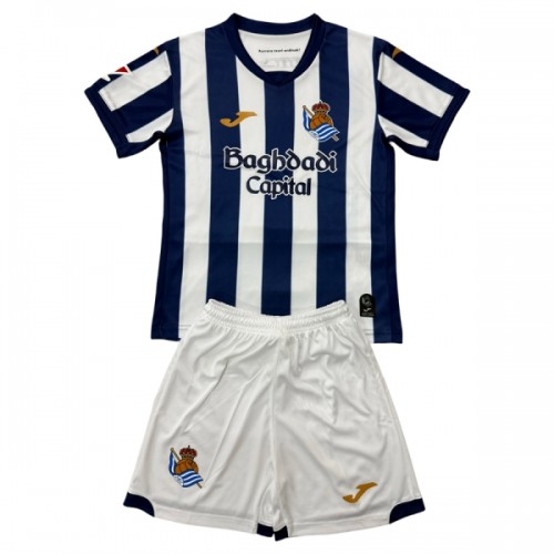 Dječji Dresovi Real Sociedad Domaći 2026-27 - Kratki Rukavima Dječji Dresovi Real Sociedad Domaći 2026-27 - Kratki Rukavima