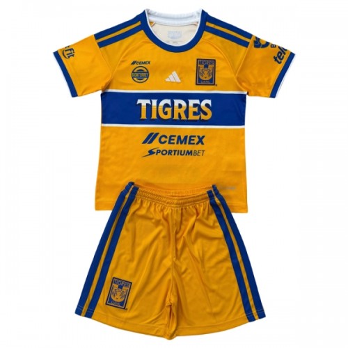 Dječji Dresovi Tigres UANL Domaći 2026-27 - Kratki Rukavima Dječji Dresovi Tigres UANL Domaći 2026-27 - Kratki Rukavima