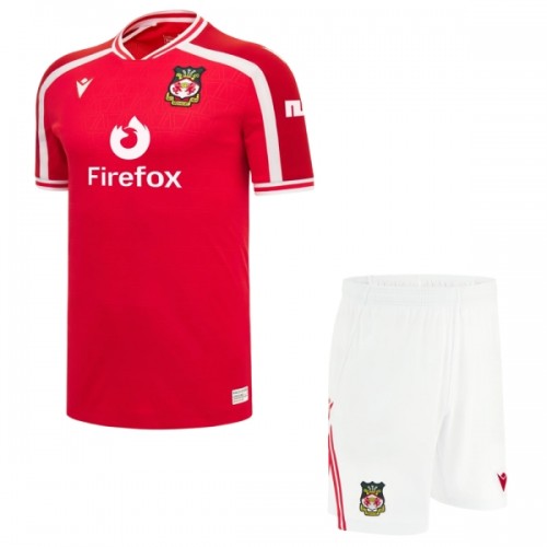 Dječji Dresovi Wrexham Domaći 2026-27 - Kratki Rukavima Dječji Dresovi Wrexham Domaći 2026-27 - Kratki Rukavima
