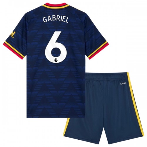 Dječji Dresovi Arsenal Gabriel 6 Gostujući 2026-27 - Kratki Rukavima Dječji Dresovi Arsenal Gabriel 6 Gostujući 2026-27 - Kratki Rukavima