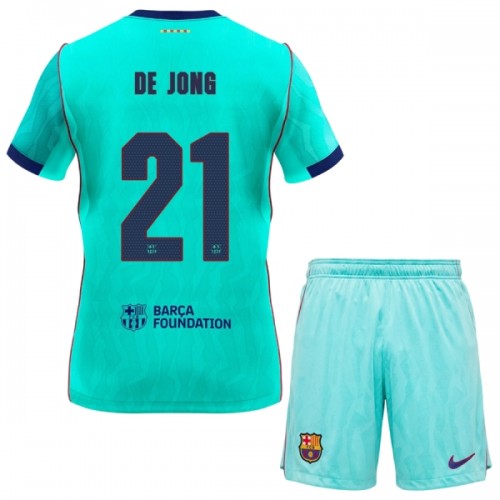 Dječji Dresovi FC Barcelona F. De Jong 21 Treći 2026-27 - Kratki Rukavima Dječji Dresovi FC Barcelona F. De Jong 21 Treći 2026-27 - Kratki Rukavima