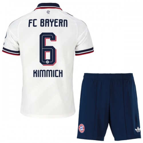 Dječji Dresovi FC Bayern München Kimmich 6 Gostujući 2026-27 - Kratki Rukavima Dječji Dresovi FC Bayern München Kimmich 6 Gostujući 2026-27 - Kratki Rukavima