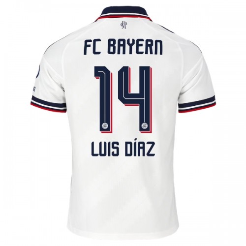 Dresovi FC Bayern München Luis Diaz 14 Gostujući 2026-27 - Kratki Rukavima Dresovi FC Bayern München Luis Diaz 14 Gostujući 2026-27 - Kratki Rukavima