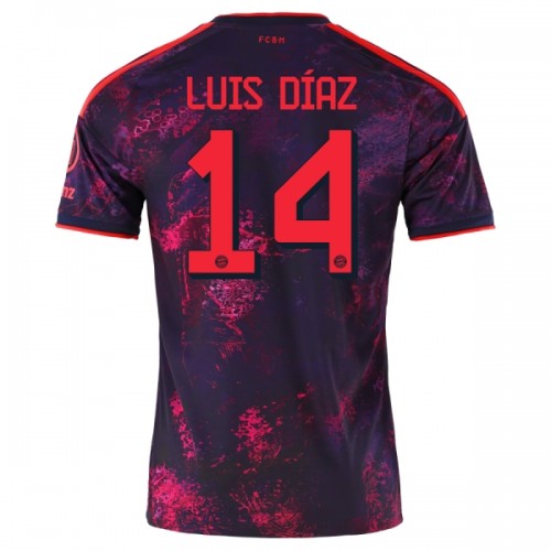 Dresovi FC Bayern München Luis Diaz 14 Treći 2026-27 - Kratki Rukavima Dresovi FC Bayern München Luis Diaz 14 Treći 2026-27 - Kratki Rukavima