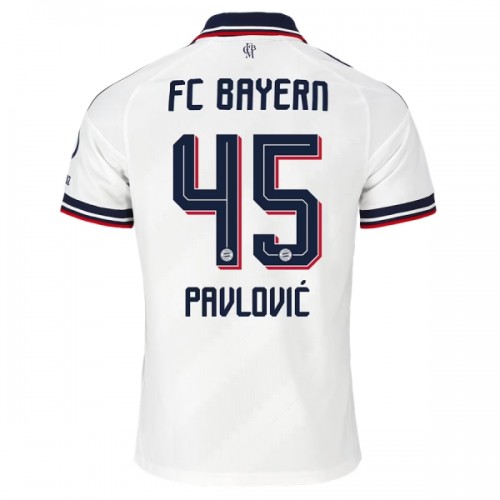 Dresovi FC Bayern München Pavlovic 45 Gostujući 2026-27 - Kratki Rukavima Dresovi FC Bayern München Pavlovic 45 Gostujući 2026-27 - Kratki Rukavima