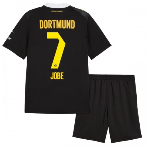 Dječji Dresovi Borussia Dortmund Jobe 7 Gostujući 2026-27 - Kratki Rukavima Dječji Dresovi Borussia Dortmund Jobe 7 Gostujući 2026-27 - Kratki Rukavima