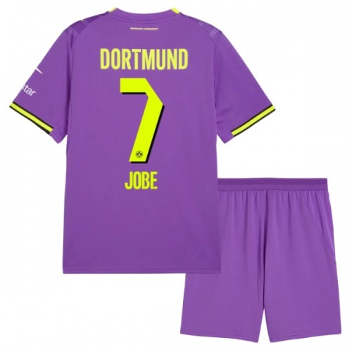 Dječji Dresovi Borussia Dortmund Jobe 7 Treći 2026-27 - Kratki Rukavima Dječji Dresovi Borussia Dortmund Jobe 7 Treći 2026-27 - Kratki Rukavima