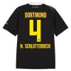 Dresovi Borussia Dortmund N. Schlotterbeck 4 Gostujući 2026-27 - Kratki Rukavima Dresovi Borussia Dortmund N. Schlotterbeck 4 Gostujući 2026-27 - Kratki Rukavima