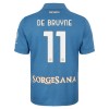 Dresovi SSC Napoli De Bruyne 11 Domaći 2026-27 - Kratki Rukavima Dresovi SSC Napoli De Bruyne 11 Domaći 2026-27 - Kratki Rukavima