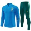 Brazil Komplet trenirke za trening 2026-27 Quarter-zip Plava Brazil Komplet trenirke za trening 2026-27 Quarter-zip Plava