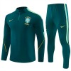 Brazil Komplet trenirke za trening 2026-27 Quarter-zip Zelena Brazil Komplet trenirke za trening 2026-27 Quarter-zip Zelena