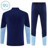 Dječji Ajax Komplet trenirke za trening 2026-27 Quarter-zip Plava