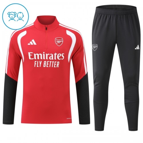 Dječji Arsenal Komplet trenirke za trening 2026-27 Quarter-zip Crvena Dječji Arsenal Komplet trenirke za trening 2026-27 Quarter-zip Crvena