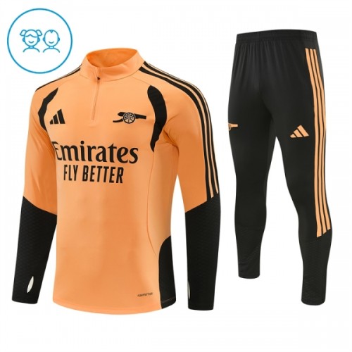 Dječji Arsenal Komplet trenirke za trening 2026-27 Quarter-zip Žuta Dječji Arsenal Komplet trenirke za trening 2026-27 Quarter-zip Žuta