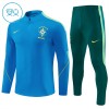 Dječji Brazil Komplet trenirke za trening 2026-27 Quarter-zip Plava Dječji Brazil Komplet trenirke za trening 2026-27 Quarter-zip Plava
