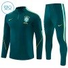 Dječji Brazil Komplet trenirke za trening 2026-27 Quarter-zip Zelena Dječji Brazil Komplet trenirke za trening 2026-27 Quarter-zip Zelena
