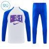 Dječji Chelsea Komplet trenirke za trening 2026-27 Quarter-zip Bijela