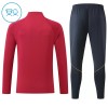 Dječji FC Barcelona Komplet trenirke za trening 2026-27 Quarter-zip Crvena
