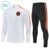 Dječji Nizozemska Komplet trenirke za trening 2026-27 Quarter-zip Bijela Dječji Nizozemska Komplet trenirke za trening 2026-27 Quarter-zip Bijela