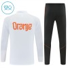 Dječji Nizozemska Komplet trenirke za trening 2026-27 Quarter-zip Bijela