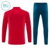 Dječji Portugal Komplet trenirke za trening 2026-27 Quarter-zip Crvena