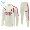 Dječji Real Madrid Komplet trenirke za trening 2026-27 Quarter-zip Bijela Dječji Real Madrid Komplet trenirke za trening 2026-27 Quarter-zip Bijela