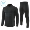 Dječji Real Madrid Komplet trenirke za trening 2026-27 Quarter-zip Crna Dječji Real Madrid Komplet trenirke za trening 2026-27 Quarter-zip Crna