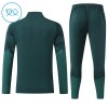 Dječji Real Madrid Komplet trenirke za trening 2026-27 Quarter-zip Zelena