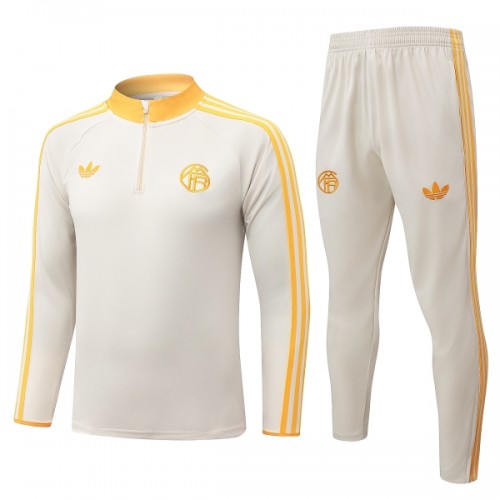 FC Bayern München Komplet trenirke za trening 2026-27 Quarter-zip Bijela FC Bayern München Komplet trenirke za trening 2026-27 Quarter-zip Bijela